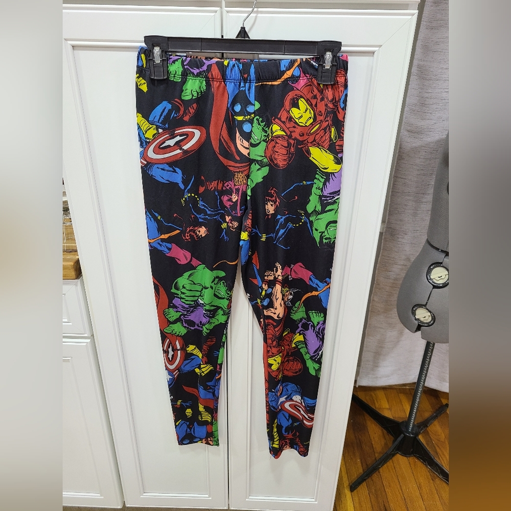 Superhero leggins size L